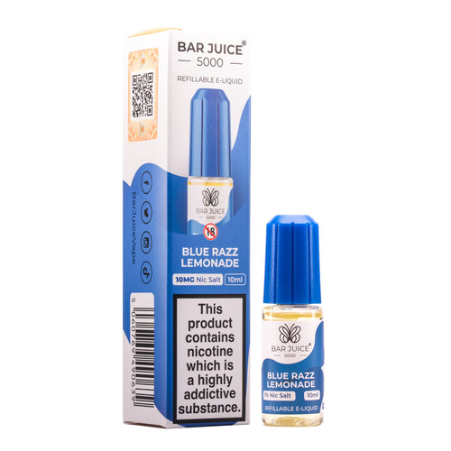 Blue Razz Lemonade Nic Salt E-Liquid by Bar Juice 5000