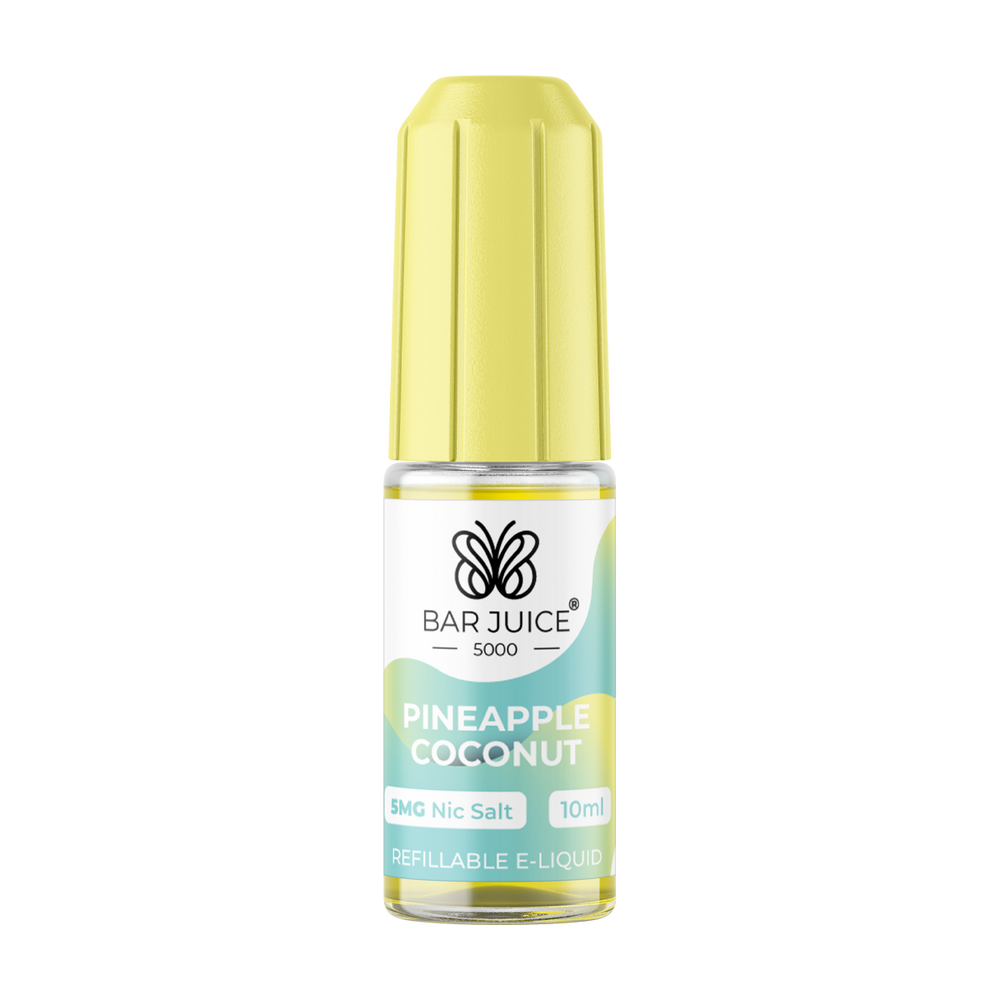 bar juice 5000 pineapple coconut 10ml 5mg