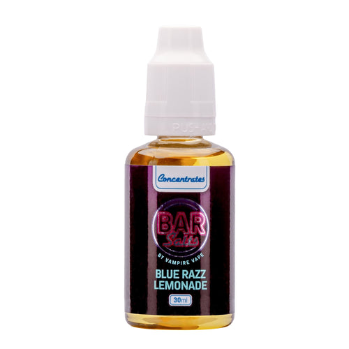 Blue Razz Lemonade 30ml Bar Salts Concentrate by Vampire Vape.