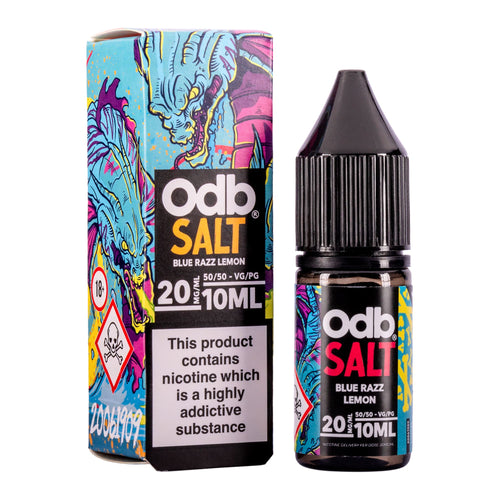 ODB Salt Bluerazz Lemon 10ml Nic Salt E-Liquid
