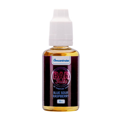 Blue Sour Raspberry Lemonade 30ml Bar Salts Concentrate by Vampire Vape.
