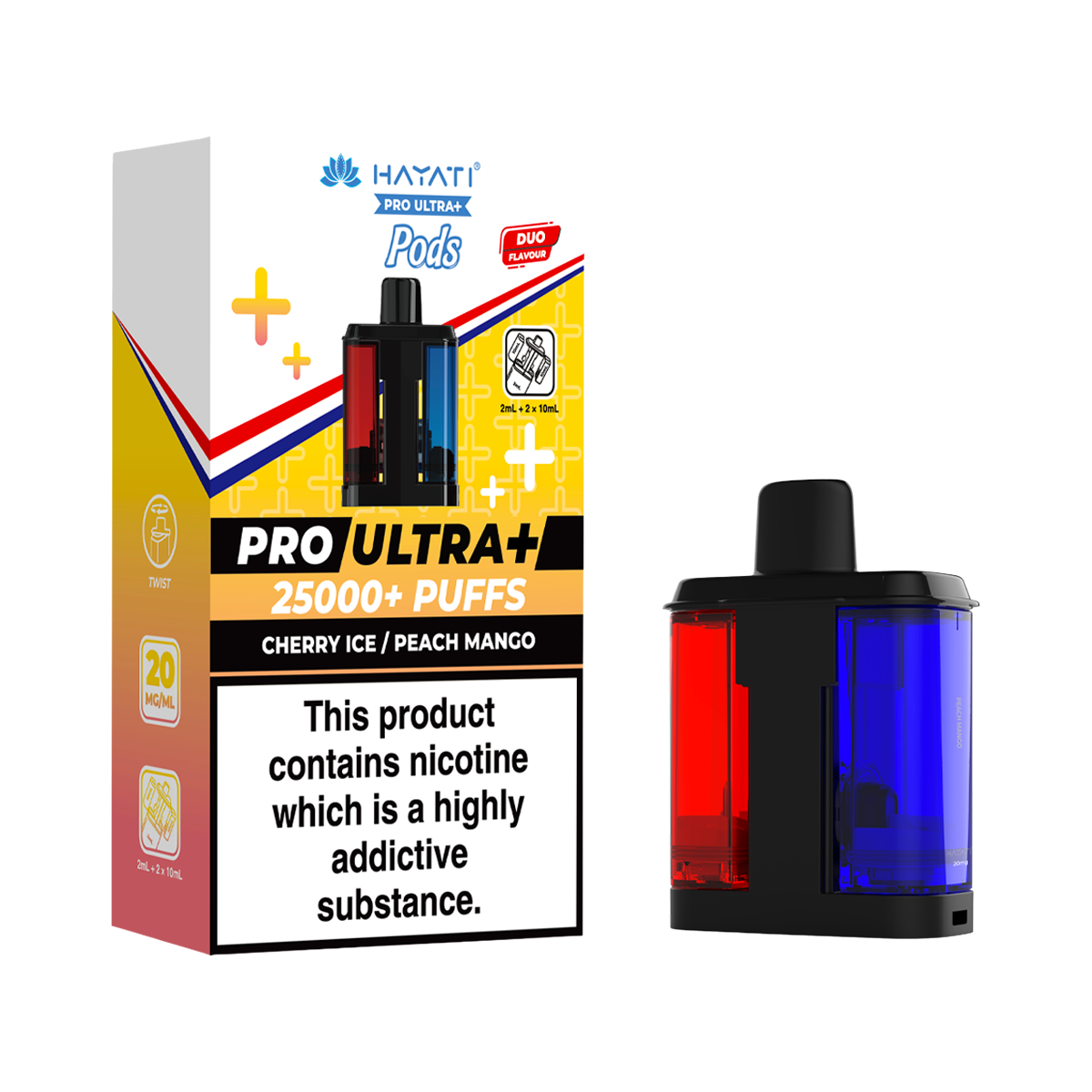hayati pro ultra cherry Gummy Bear 10ml Nic Salt E-liquid By Elux Legend – Prime Vapes UK