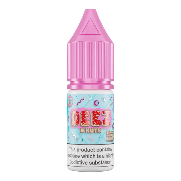 Deez D'Nuts Strawberry Jam 10mg Nic Salt E-Liquid