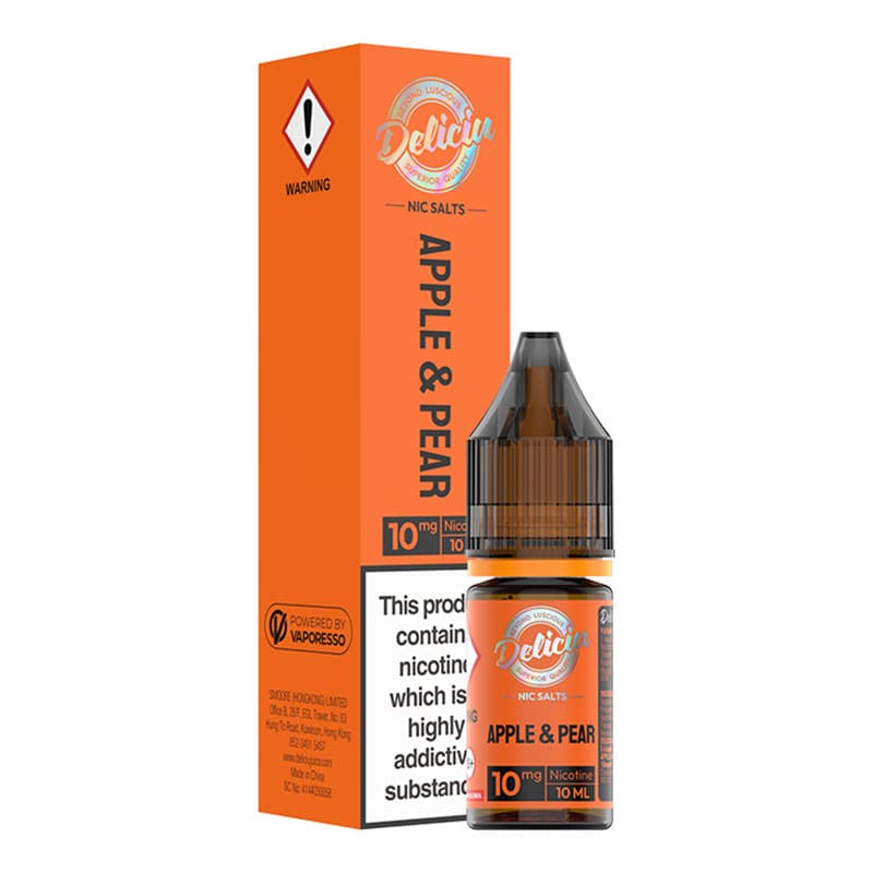 deliciu vape juice Apple & Pear Nic Salt E-Liquid by – Royal Flush Select Flavor ::Fruity Worms Freeze Mega HD Screen Miami Mint Flavor —