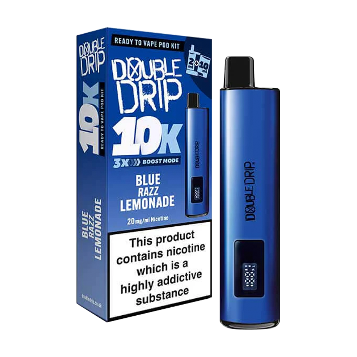 drip mod vape Double Drip 10K Kit - Prefilled Pod Kit