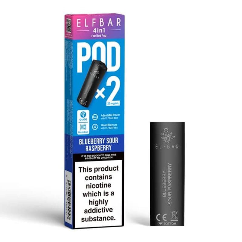 Elf Bar 4in1 Pre-filled Pods | 2 Pack | Royal Flush Vape UK Elf Bar 4in1 Pre-filled Pods | 2 Pack | Royal Flush Vape UK