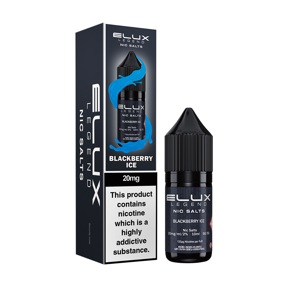 elux 10ml nic salt 10ml blackberry ice