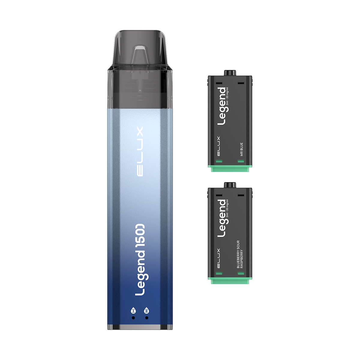 Elux Legend 1500 2in1| Prefilled Pod Kit | Vape Kit | MTL  Royal Flush Vape