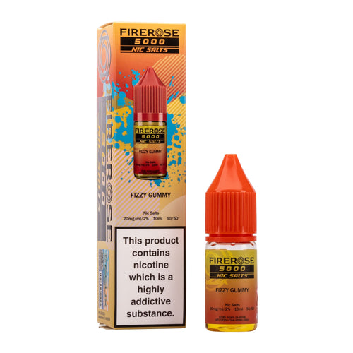 Firerose 5000 Fizzy Gummy Nic Salt E-Liquid by Eluxtech