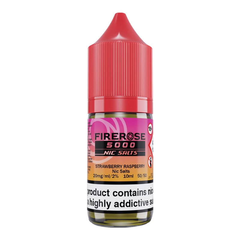 Firerose 5000 Strawberry Raspberry Nic Salt E-Liquid by Eluxtech | Royal  Flush Vape
