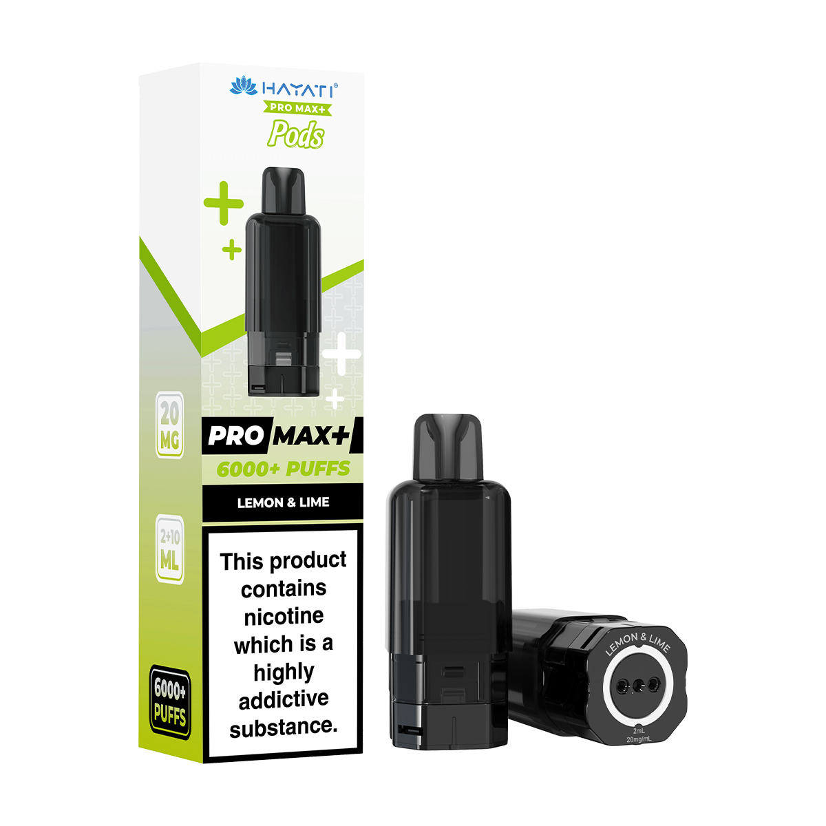Lemon Lime Hayati Pro Max+ Refill Pack