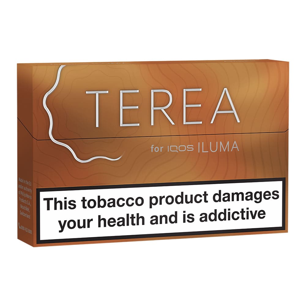 茶 Teressa IQOS TEREA - Amber Tobacco Sticks – Royal Flush Vape