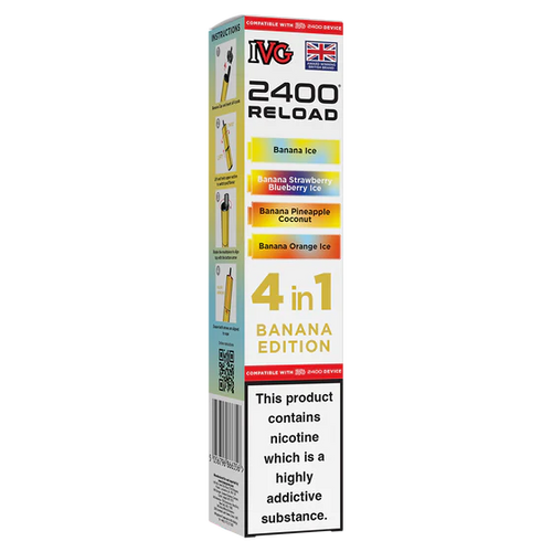 Banana Edition IVG 2400 Refill Pods