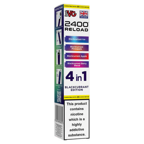Blackcurrant Edition IVG 2400 Refill Pods