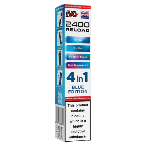 Blue Edition IVG 2400 Refill Pods