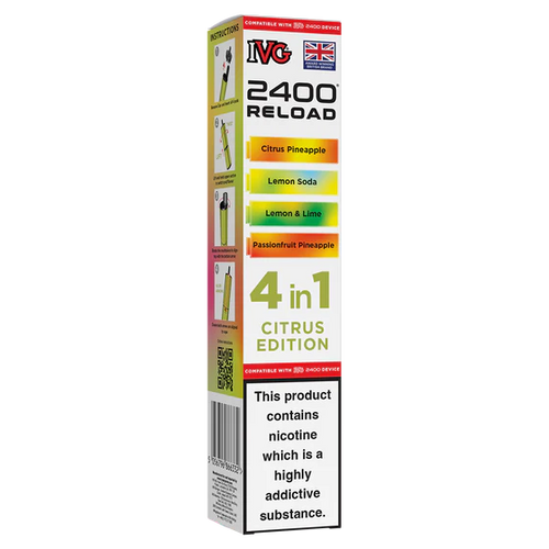 Citrus Edition IVG 2400 Refill Pods