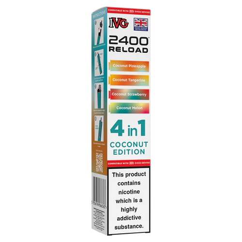 Coconut Edition IVG 2400 Refill Pods