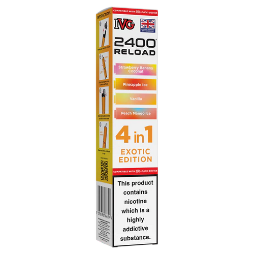 Exotic Edition IVG 2400 Refill Pods