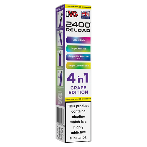 Grape Edition IVG 2400 Refill Pods