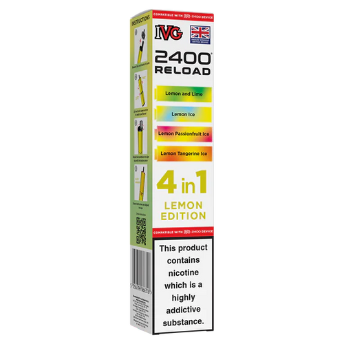 Lemon Edition IVG 2400 Refill Pods