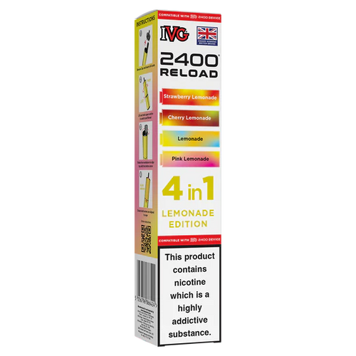 Lemonade Edition IVG 2400 Refill Pods