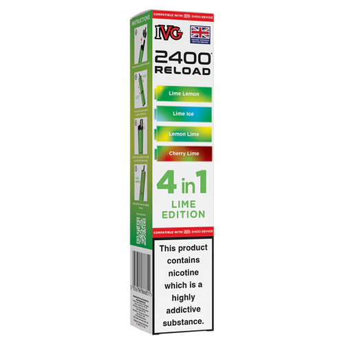 Lime Edition IVG 2400 Refill Pods