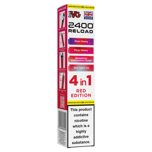 Red Edition IVG 2400 Refill Pods