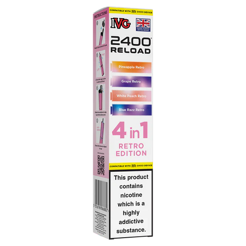 Retro Edition IVG 2400 Refill Pods