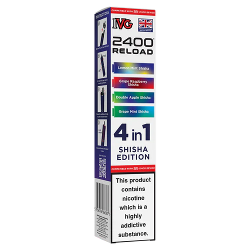 Shisha Edition IVG 2400 Refill Pods