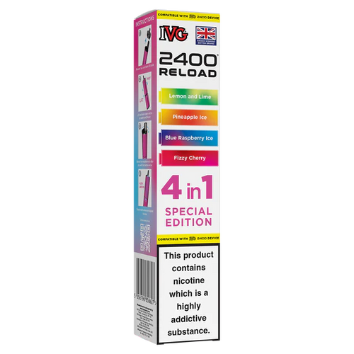 Special Edition IVG 2400 Refill Pods