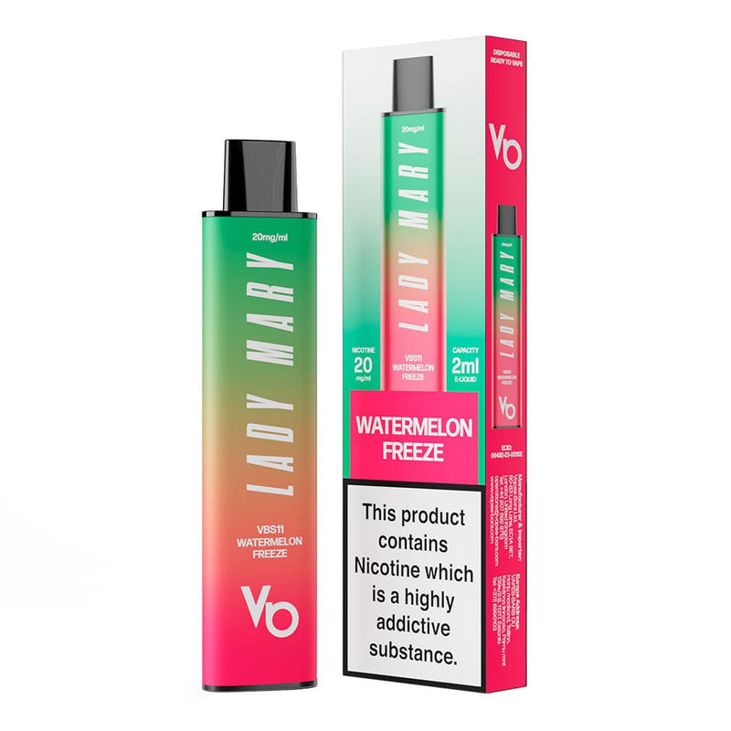 Lady Mary VBS11 Watermelon Freeze Disposable Vape