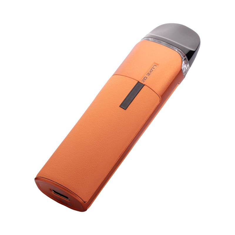 Vaporesso Luxe Q2 Pod Kit Angled View in Orange Colour