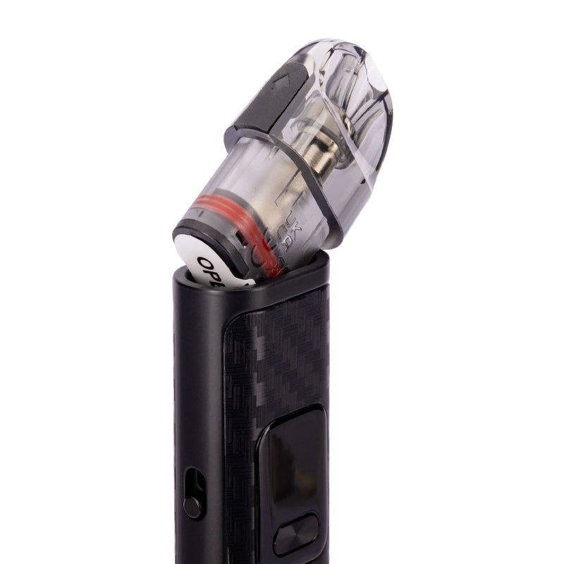 Black Carbon Fibre Smok Novo Pro kit with pod detached.
