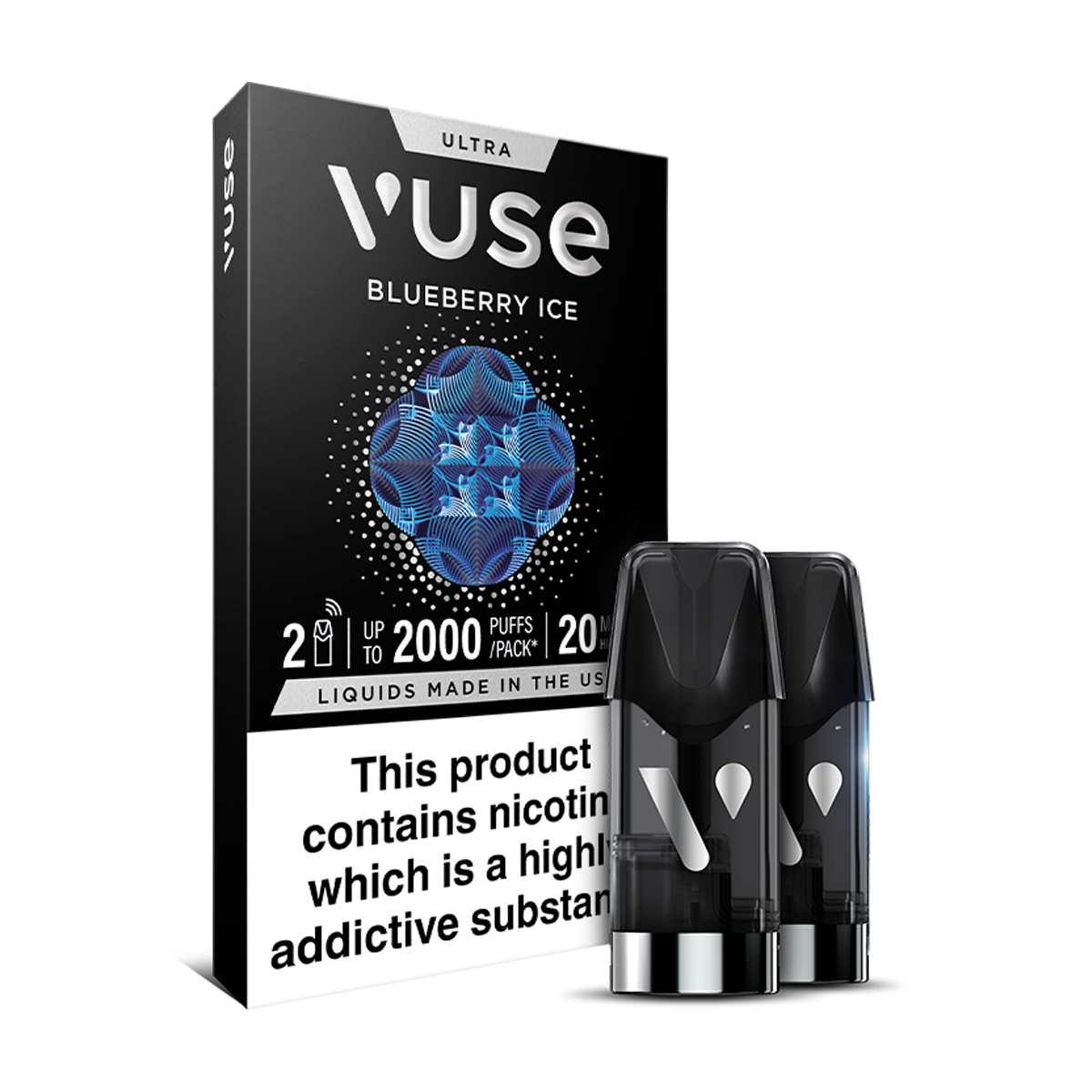 vuse blueberry ice Blueberry Ice Vuse Ultra Smart Pod