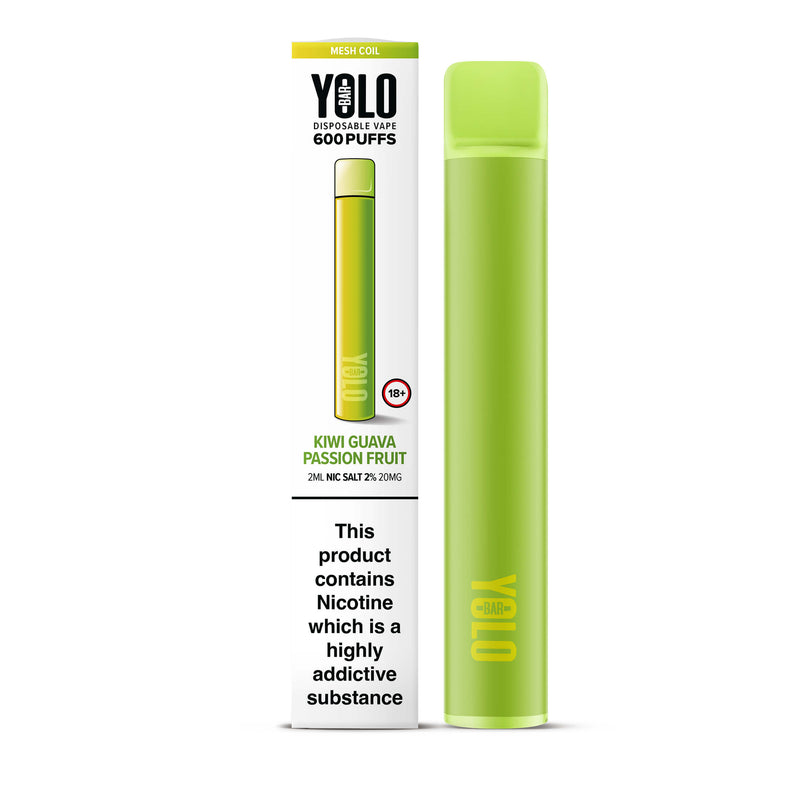 YOLO Mesh M600 Disposable Vape Bar