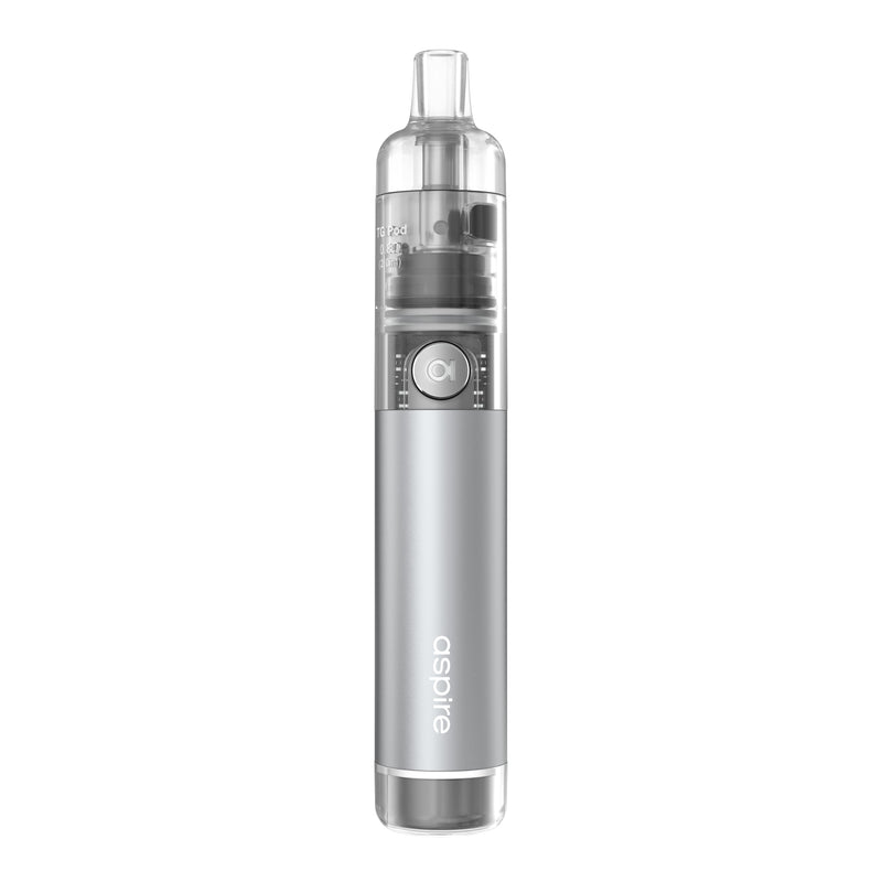 Aspire Cyber G Kit - Silver - Front View