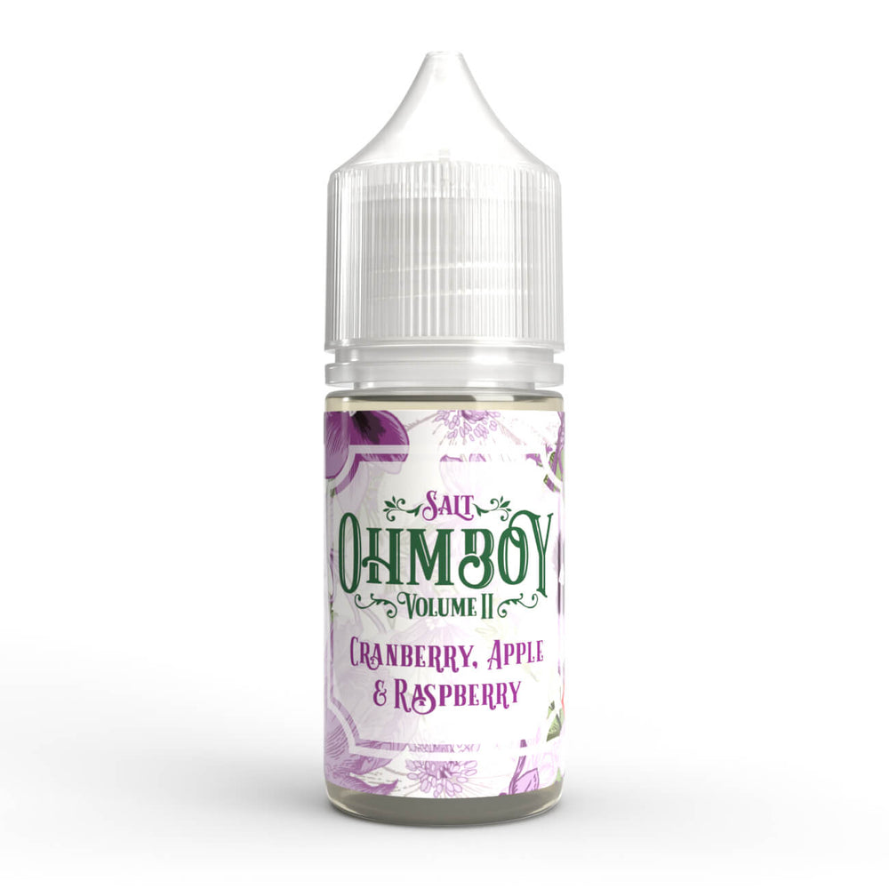 Cranberry Apple & Raspberry Nic Salt by Ohm Boy