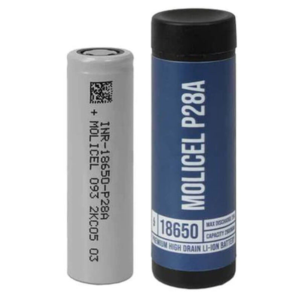 P28A 2800mah 25A 18650 Battery by Molicel