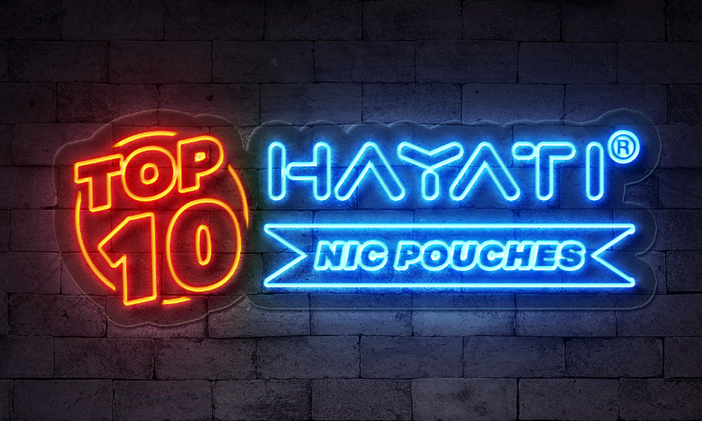 Hayati Nic Pouches Top 10 Flavours