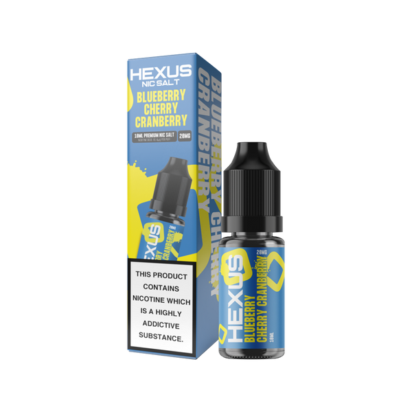Blueberry Cherry Cranberry Nic Salt by Hexus