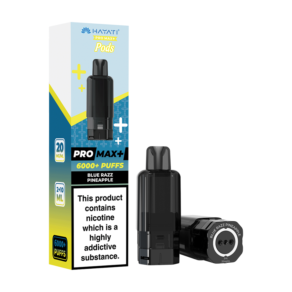 Blue Razz Pineapple Hayati Pro Max+ Refill Pack