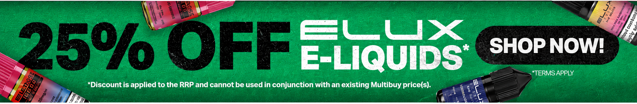 25% off elux