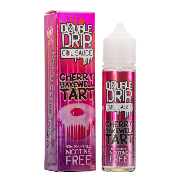 Double Drip Coil Sauce Cherry Bakewell Tart Flavour Shortfill E-Liquid