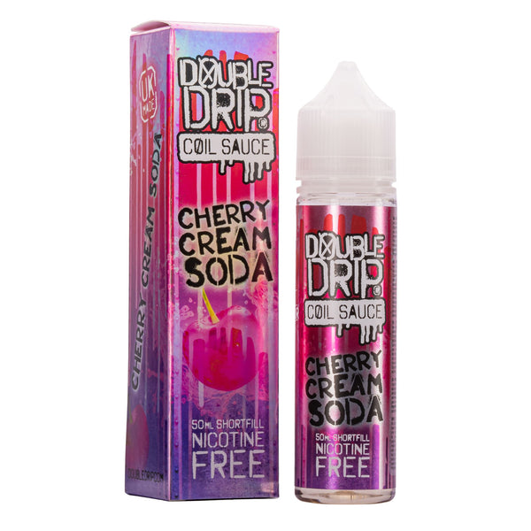 Double Drip Coil Sauce Cherry Cream Soda Flavour Shortfill E-Liquid