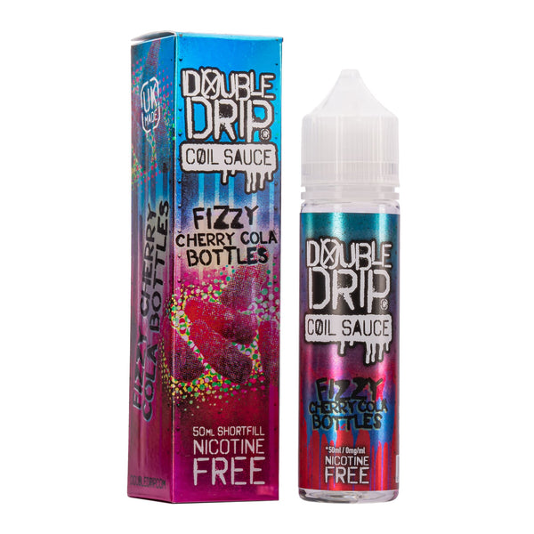 Double Drip Coil Sauce Fizzy Cherry Cola Bottles Flavour Shortfill E-Liquid