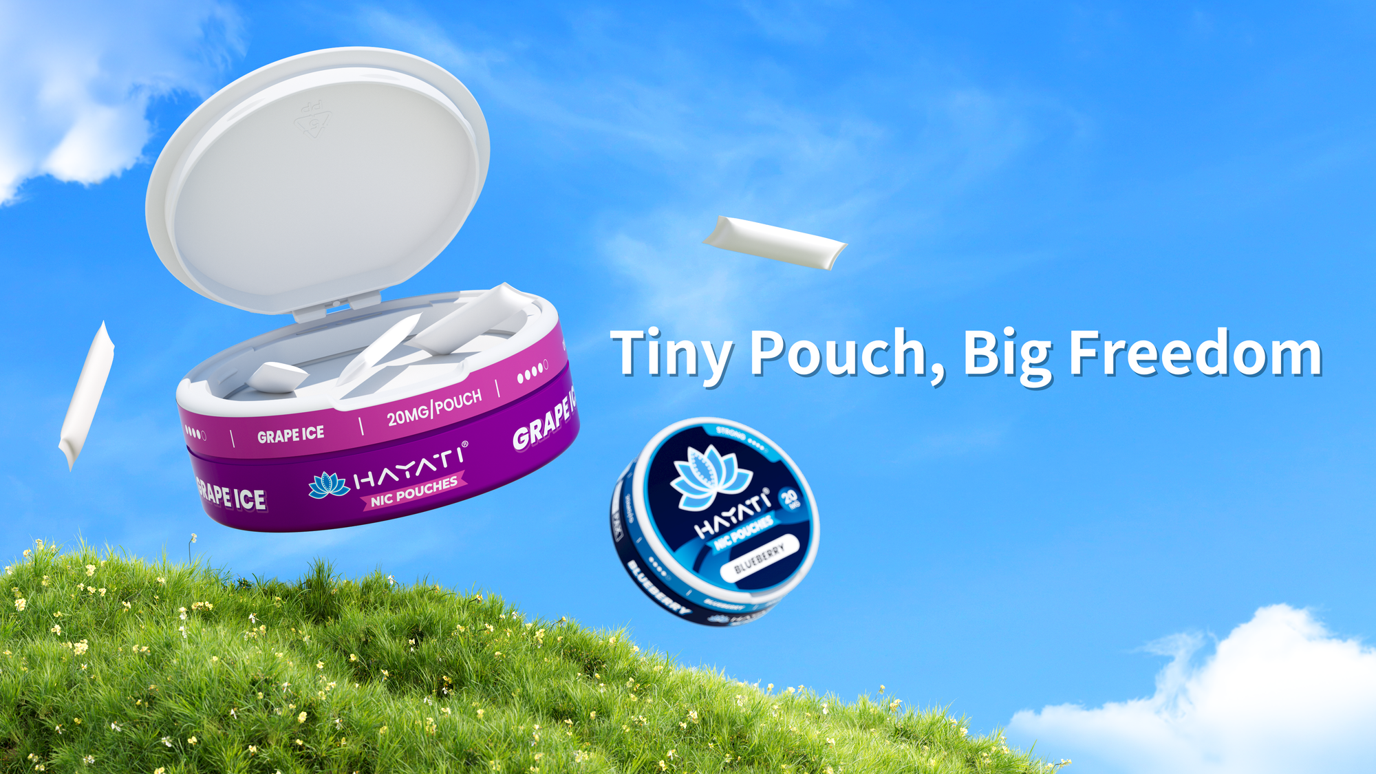 Hayait Nic Pouches Tiny Pouch Big Freedom