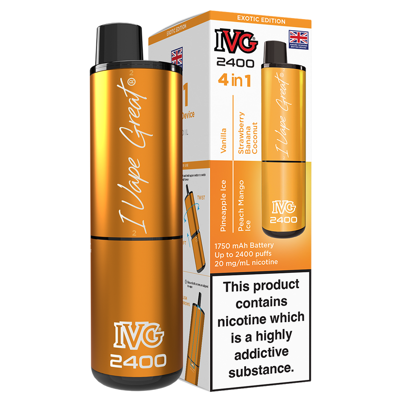 IVG 2400 Rechargeable Vape Kit