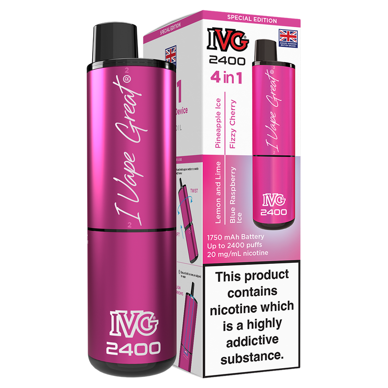 Special Edition IVG 2400 Disposable Device