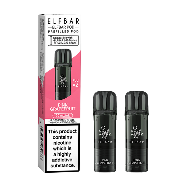 Pink Grapefruit Elfbar 600 Pods