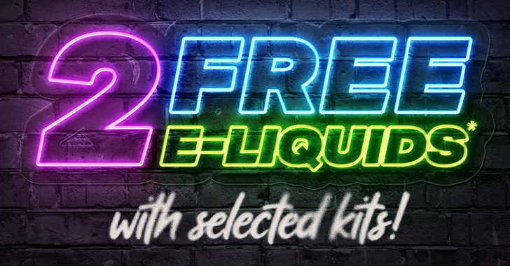kits with 2 free e-liquids